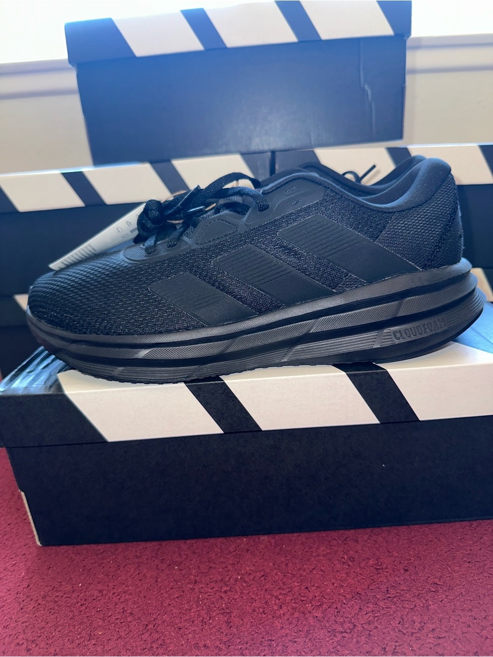 adidas Men’s Black Athletic Running Shoes